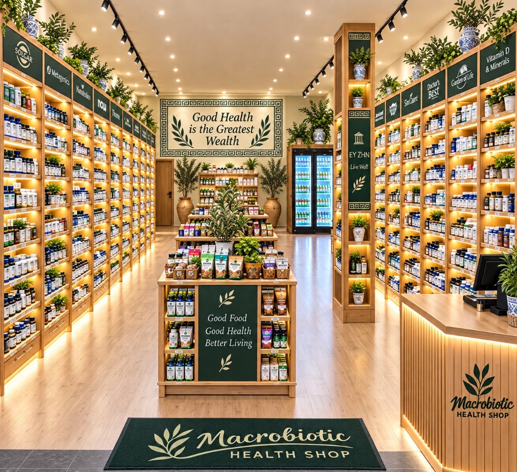 Inside the actual Macrobiotic Health Shop in Pietermaritzburg
